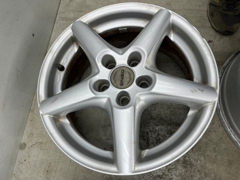 Felga Volvo C70 V70 S70 Ford Focus Enzo 7jx16 5x108 ET43 felgi aluminiowe 16 cali KOMPLET KBA 46598
