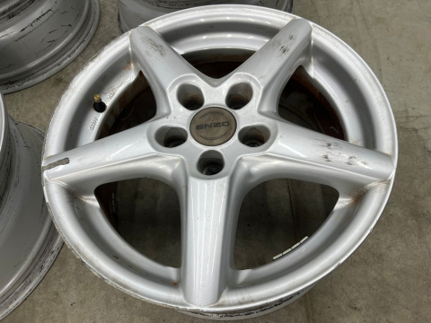 Felga Volvo C70 V70 S70 Ford Focus Enzo 7jx16 5x108 ET43 felgi aluminiowe 16 cali KOMPLET KBA 46598