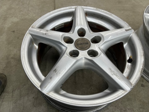 Felga Volvo C70 V70 S70 Ford Focus Enzo 7jx16 5x108 ET43 felgi aluminiowe 16 cali KOMPLET KBA 46598