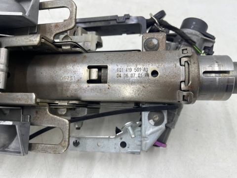 Kolumna kierownicza VW Polo 4 IV 9n Ibiza 3 III 6L Cordoba II Fabia 02-08r. stacyjka DWA kluczyki regulacja blokada krzyżak