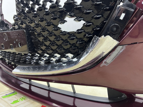 Zderzak przedni Mazda 2 III DJ 19-23r. Lift przód spryski D43N-50031