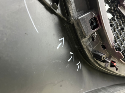 Zderzak przedni Mazda 2 III DJ 19-23r. Lift przód spryski D43N-50031