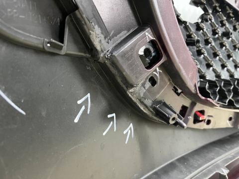 Zderzak przedni Mazda 2 III DJ 19-23r. Lift przód spryski D43N-50031