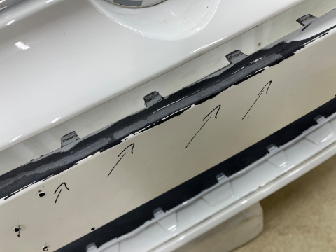 Zderzak przedni Fiat 500 15-24r. Lift przód 735619491