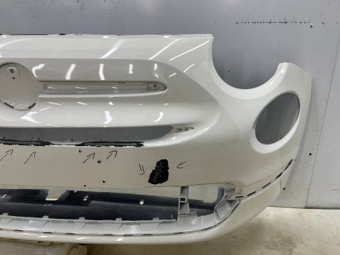 Zderzak przedni Fiat 500 15-24r. Lift przód 735619491