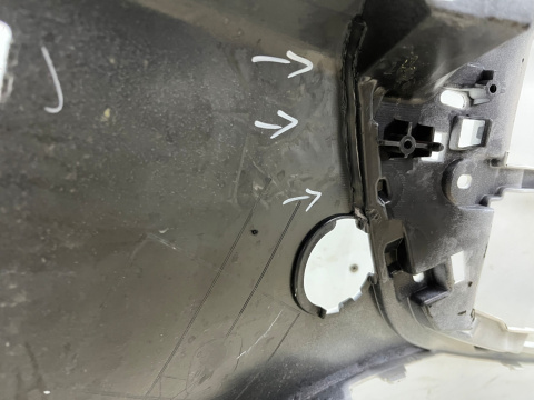 Zderzak przedni Mazda 2 III DJ 23r.- Lift przód D65E-50031