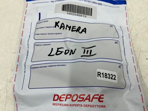 Kamera cofania Seat Leon 3 III 5f 12-20r. tylna kamera parkowania w przycisku klapy bagażnika 5f0807210