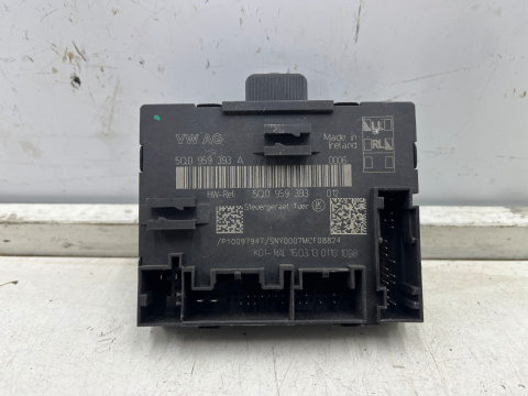 Moduł VW Golf 7 VII Audi A3 8v Leon III 12-20r. komputer sterownik drzwi lewych przednich 5q0959393a