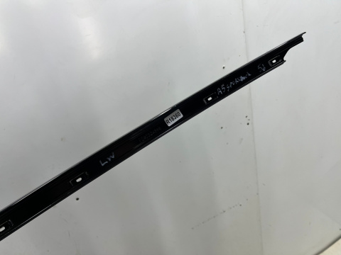Listwa Audi A5 II 8w F5 Sportback 5D 16r.- lewa boczna nakładka dachu karoseryjna ozdobna obramówka szyb Gloss black 8w8853703c