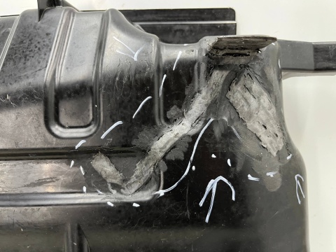 Osłona chłodnicy Renault Zoe LIFT 19r.- kierownica powietrza pasa przedniego wlot łapacz 215541324r