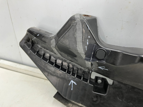 Osłona pod zderzak Mazda 2 III DJ DL 14-19r. przednia płyta dolna podwozia pod silnik da6a500s1