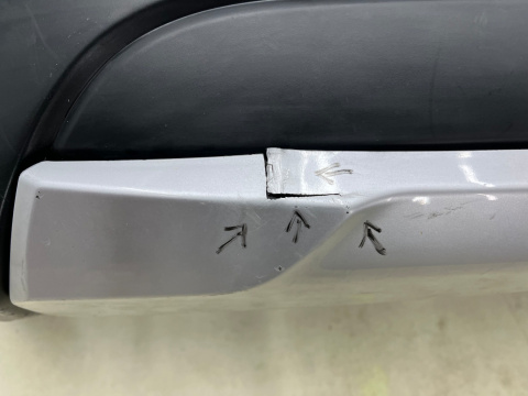 Zderzak tylny Mitsubishi Outlander 3 III 15-18r. Lift tył 6410C798ZZ