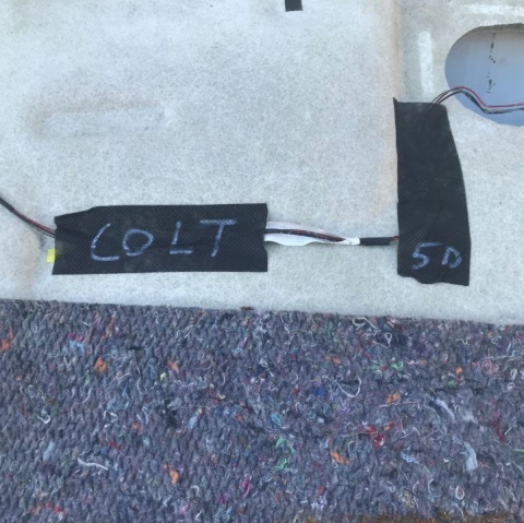 Podsufitka Mitsubishi Colt VI 6 Z30 5drzwi 04-12r.