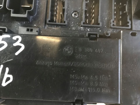 Skrzynka bezpieczników BMW X5 E53 3.0d diesel 3.0i 4.4i 4.6is benzyna moduł sterownik BSi 6907395