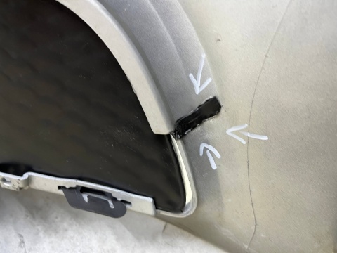 Zderzak przedni Mercedes W205 C-Klasa CKlasa 14-18r. przedlift przód A2058800125