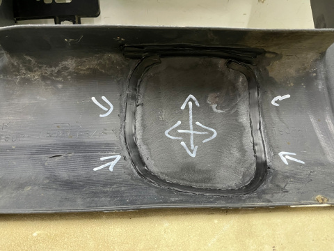 Zderzak przedni Toyota Land Cruiser J90 96-02r. przód 52119-60040