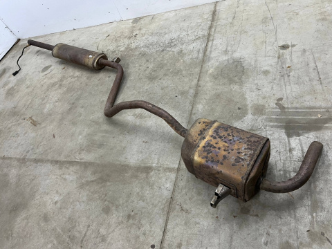 Wydech Renault Megane 2 II KOMBI 02-09r. 1.6 16V Benzyna kompletny tłumik środkowy końcowy 8200008971