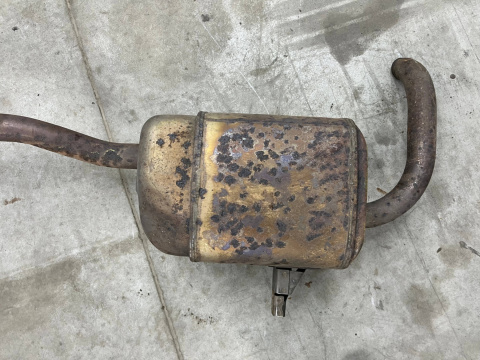 Wydech Renault Megane 2 II KOMBI 02-09r. 1.6 16V Benzyna kompletny tłumik środkowy końcowy 8200008971