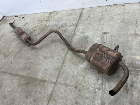 Wydech Renault Megane 2 II KOMBI 02-09r. 1.6 16V Benzyna kompletny tłumik środkowy końcowy 8200008971