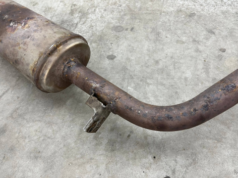 Wydech Renault Megane 2 II KOMBI 02-09r. 1.6 16V Benzyna kompletny tłumik środkowy końcowy 8200008971