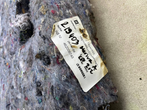 Wykładzina Opel Meriva A 03-10r. podłoga dywan mata przód i tył KOMPLET