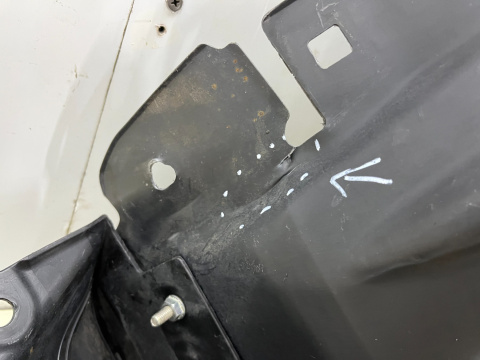 Nadkole Mazda CX-5 II CX5 II KF KF LIFT 21r.- lewe przednie ORYGINAL trójkąt pod zderzak trójkąt lewy przód kpf1-k7016 kpf156114
