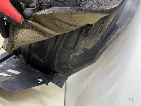 Nadkole Nissan Qashqai I j10 LIFT 10-13r. LEWE przednie ORYGINALNE lewy przód 63841br20a