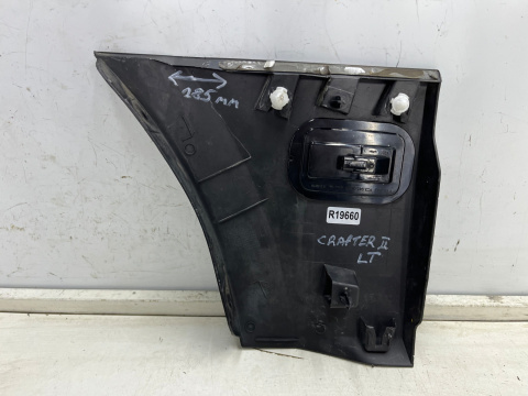 Listwa VW Crafter 2 II MAN TGE 2016r.- L2 285mm. lewa tylna boczna nakładka karoseryjna błotnika obrysówka lewy tył 7c0853535