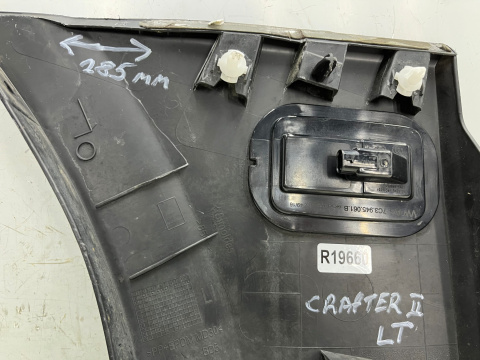 Listwa VW Crafter 2 II MAN TGE 2016r.- L2 285mm. lewa tylna boczna nakładka karoseryjna błotnika obrysówka lewy tył 7c0853535
