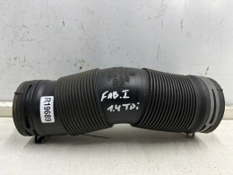 Rura VW Polo 4 IV 9n Ibiza 3 III 6L Cordoba II Fabia I 02-08r. 1.4tdi przewód dolotowy powietrza 6q0129684c