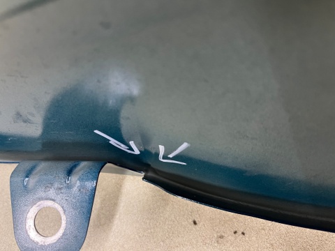 Błotnik Porsche Cayenne 3 III 9Y 17r.- prawy przedni prawy przód 9Y0853818