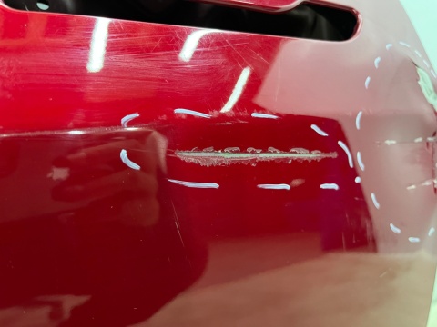 Drzwi Tesla Model 3 17r.- lewe przednie lewy przód 