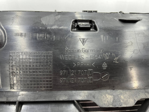 Chłodnica wody Porsche Panamera II 971 16-23r. chłodnica klimatyzacji wentylator wiatrak KOMPLET 