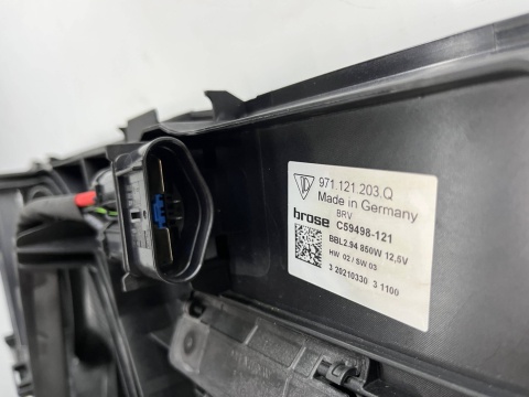Chłodnica wody Porsche Panamera II 971 16-23r. chłodnica klimatyzacji wentylator wiatrak KOMPLET 