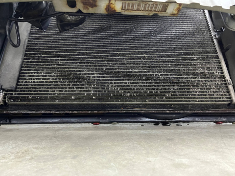 Pas przedni Ford C-Max CMax Mk1 LIFT 06-10r. benzyna z wiatrakiem chłodnicami wody klimy belka zderzaka okular wzmocnienie