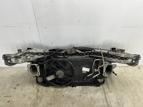 Pas przedni Ford C-Max CMax Mk1 LIFT 06-10r. benzyna z wiatrakiem chłodnicami wody klimy belka zderzaka okular wzmocnienie