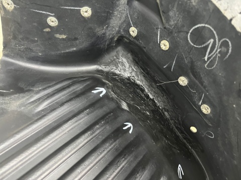 Nadkole Mitsubishi L200 LIFT 19r.- PRAWE przednie ORYGINALNE prawy przód komplet 5370c158 5370c150