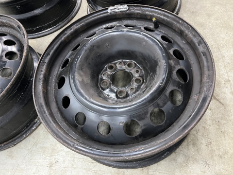 Felga Citroen C8 Ulysse Peugeot 807 Phedra Jumpy Expert Scudo 02r.- 7jx16 5x98 ET27 felgi stalowe 16 cali KOMPLET