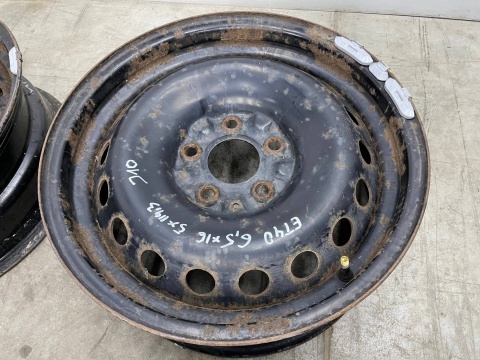 Felga Nissan Qashqai I J10 06-13r. 6,5jx16 5x114,3 ET40 felgi stalowe 16 cali Alcar 7855 KOMPLET