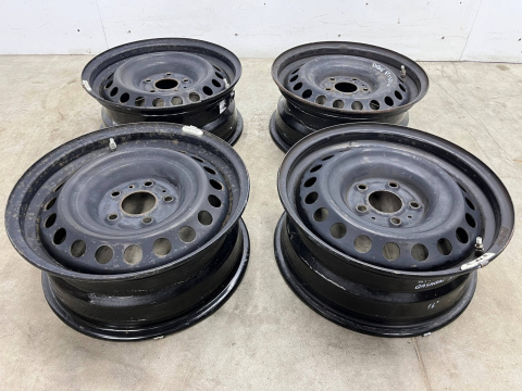 Felga Nissan Qashqai I J10 06-13r. 6,5jx16 5x114,3 ET40 felgi stalowe z czujnikami 16 cali ORYGINALNE KOMPLET 40300-4ea0b