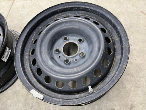 Felga Nissan Qashqai I J10 06-13r. 6,5jx16 5x114,3 ET40 felgi stalowe z czujnikami 16 cali ORYGINALNE KOMPLET 40300-4ea0b