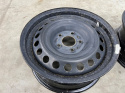 Felga Nissan Qashqai I J10 06-13r. 6,5jx16 5x114,3 ET40 felgi stalowe z czujnikami 16 cali ORYGINALNE KOMPLET 40300-4ea0b
