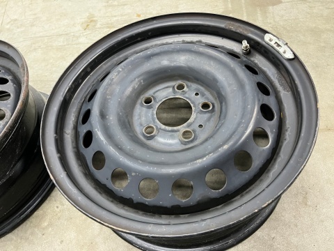 Felga Nissan Qashqai I J10 06-13r. 6,5jx16 5x114,3 ET40 felgi stalowe z czujnikami 16 cali ORYGINALNE KOMPLET 40300-4ea0b