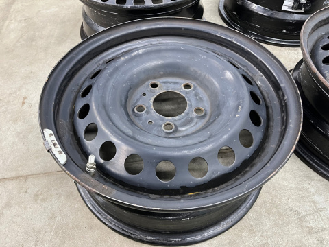 Felga Nissan Qashqai I J10 06-13r. 6,5jx16 5x114,3 ET40 felgi stalowe z czujnikami 16 cali ORYGINALNE KOMPLET 40300-4ea0b