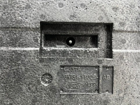 Wkład koła zapasowego Ford C-Max CMax Mk1 Ford Focus MK2 03-10r. wkład na zestaw narzędzi bagażnika 6m51-17009-ab