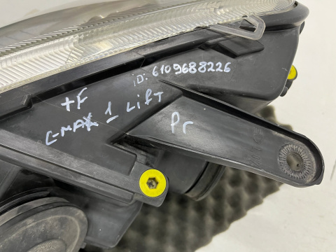 Lampa reflektor Ford C-Max MK1 CMax Mk1 LIFT 06-10r. PRAWA przednia oryginalna H7 H1 prawy przód EUROPA 7m51-13w029-aa