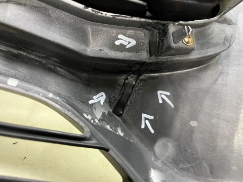 Zderzak przedni Mitsubishi ASX I 12-16r. Lift przód 6400F649ZZ