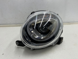 Lampa reflektor Fiat 500 LIFT 15-24r. LEWA przednia soczewka H7 lewy przód Europa oryginalna 52129443