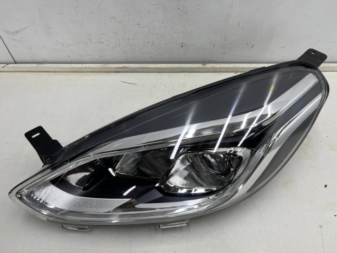 Lampa reflektor Ford Fiesta VII MK8 16-21r. LEWA przednia soczewka z LED + H1 lewy przód Europa oryginalna l1bb-13e015-ce