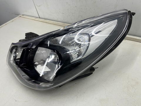 Lampa reflektor Opel Karl 14-19r. LEWA przednia H4 LEDowy pasek ORYGINALNA Karl Rocks